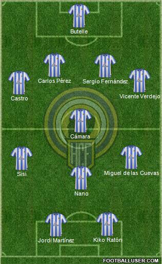 Hércules C.F., S.A.D. Formation 2012