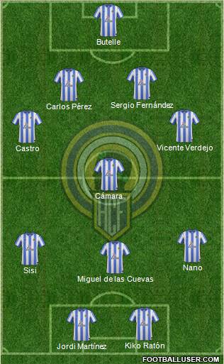 Hércules C.F., S.A.D. Formation 2012