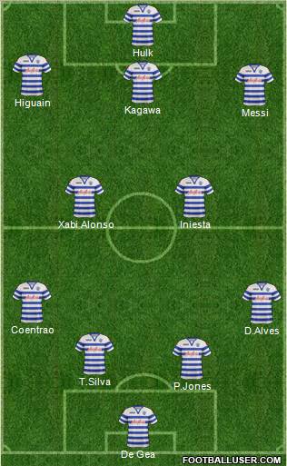 Queens Park Rangers Formation 2012