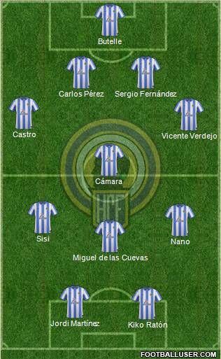 Hércules C.F., S.A.D. Formation 2012