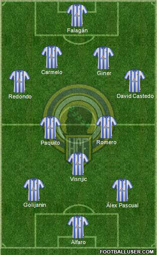 Hércules C.F., S.A.D. Formation 2012