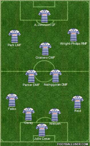 Queens Park Rangers Formation 2012