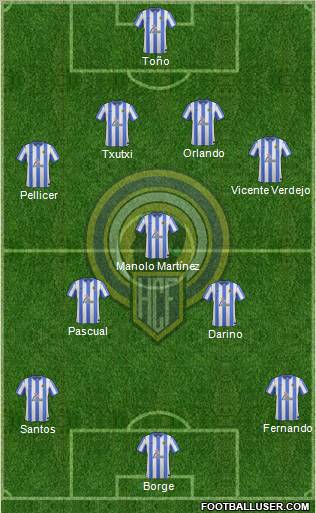 Hércules C.F., S.A.D. Formation 2012