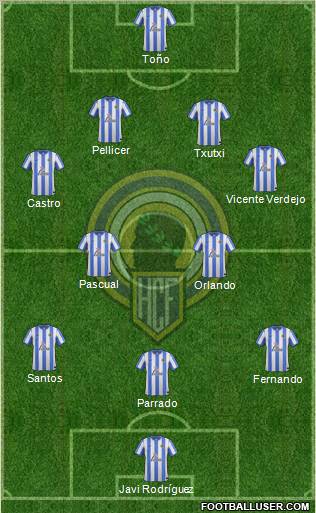 Hércules C.F., S.A.D. Formation 2012