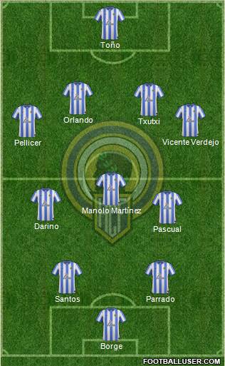 Hércules C.F., S.A.D. Formation 2012