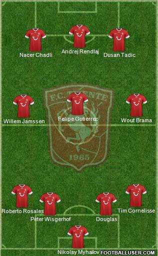 FC Twente Formation 2012