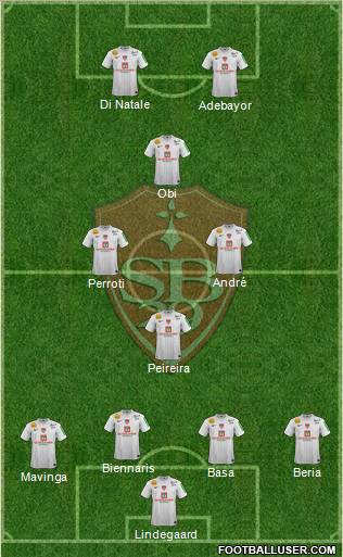 Stade Brestois 29 Formation 2012