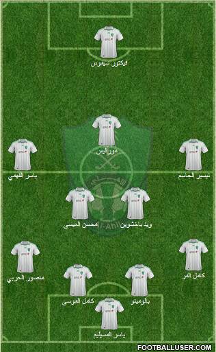 Al-Ahli (KSA) Formation 2012