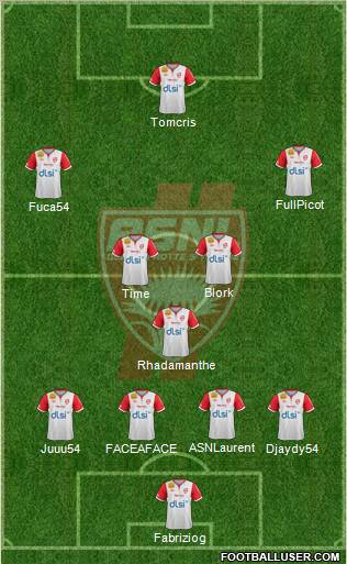 A.S. Nancy Lorraine Formation 2012