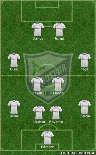 Orduspor Formation 2012