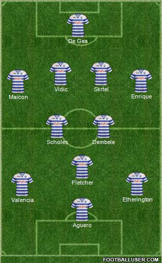 Queens Park Rangers Formation 2012