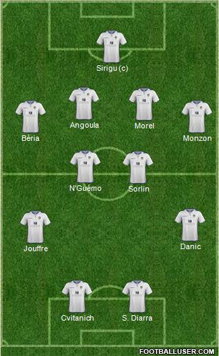 Leeds United Formation 2012