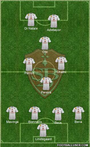 Stade Brestois 29 Formation 2012