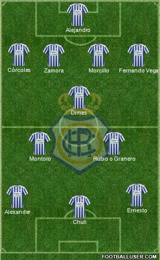 R.C. Recreativo de Huelva S.A.D. Formation 2012