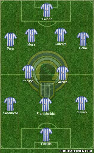 Hércules C.F., S.A.D. Formation 2012