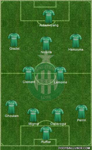 A.S. Saint-Etienne Formation 2012