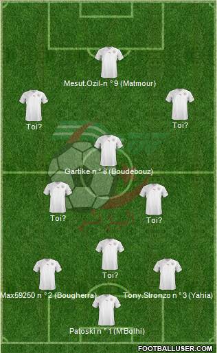 Algeria Formation 2012