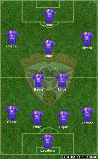 C.D. Guadalajara Formation 2012