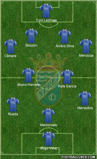 Xerez C.D., S.A.D. Formation 2012