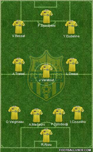 FC Nantes Formation 2012