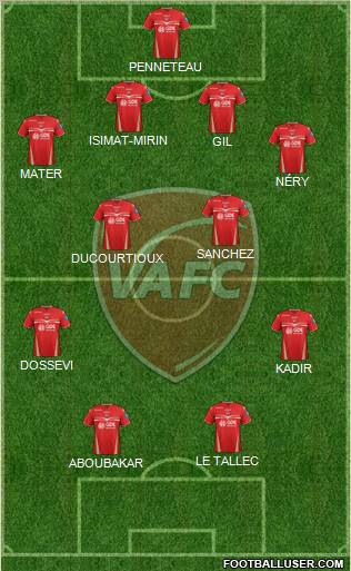 Valenciennes Football Club Formation 2012