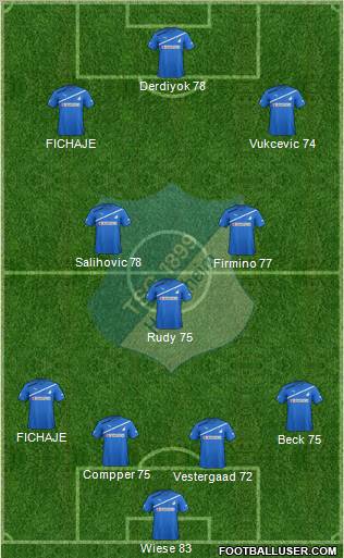 TSG 1899 Hoffenheim Formation 2012