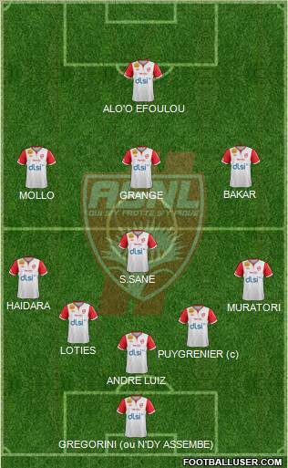 A.S. Nancy Lorraine Formation 2012