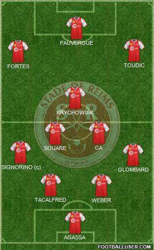 Stade de Reims Formation 2012