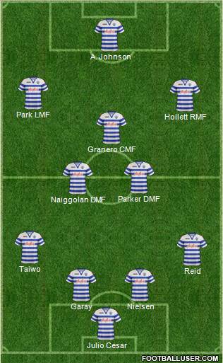 Queens Park Rangers Formation 2012