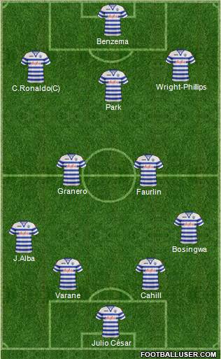 Queens Park Rangers Formation 2012