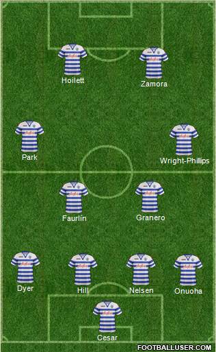 Queens Park Rangers Formation 2012