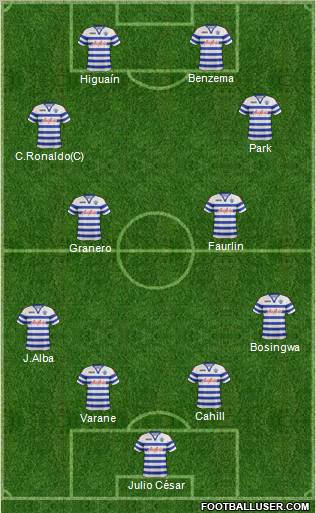 Queens Park Rangers Formation 2012