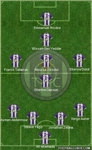 Toulouse Football Club Formation 2012