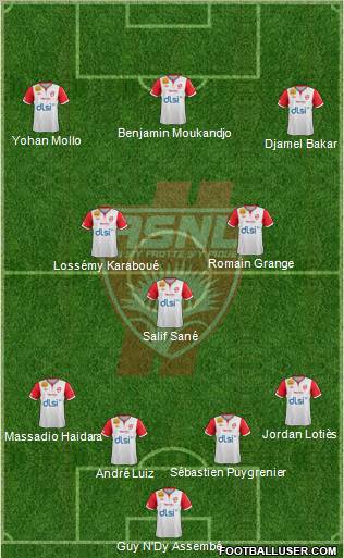 A.S. Nancy Lorraine Formation 2012