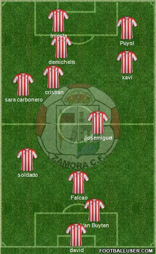 Zamora C.F. Formation 2012