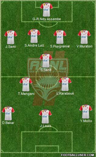 A.S. Nancy Lorraine Formation 2012