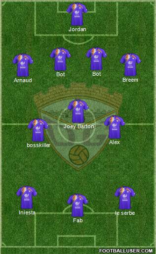 C.D. Guadalajara Formation 2012