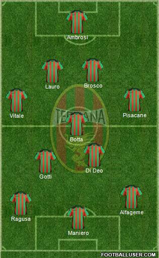 Ternana Formation 2012