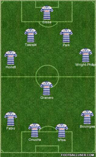 Queens Park Rangers Formation 2012