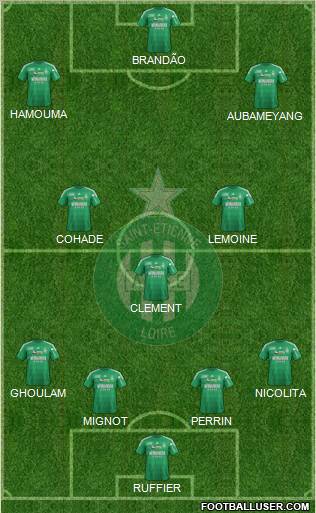 A.S. Saint-Etienne Formation 2012