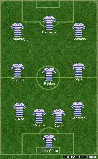 Queens Park Rangers Formation 2012