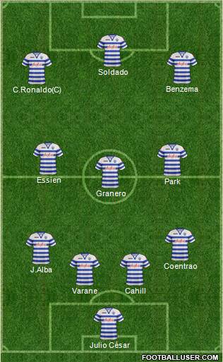 Queens Park Rangers Formation 2012