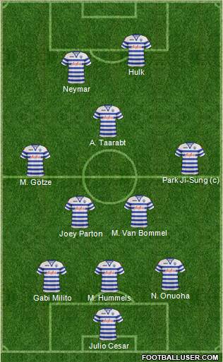 Queens Park Rangers Formation 2012