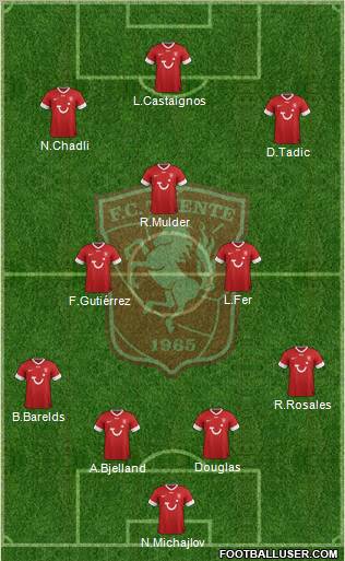 FC Twente Formation 2012