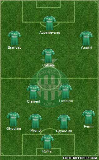 A.S. Saint-Etienne Formation 2012