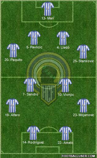 Hércules C.F., S.A.D. Formation 2012