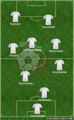 Algeria Formation 2012