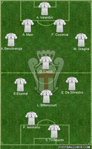 Pro Vercelli Formation 2012