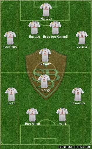 Stade Brestois 29 Formation 2012