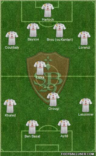 Stade Brestois 29 Formation 2012